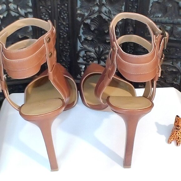 Womens Nine West Brown Size 10 Heels - Picture 7 of 9